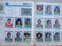 Album Panini football Argentina World Cup 78. Complet