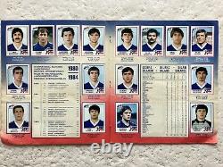 Album Panini football Euro 84 complet