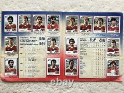 Album Panini football Euro 84 complet