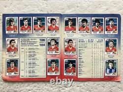 Album Panini football Euro 84 complet