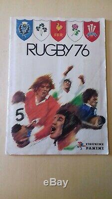Album Panini rugby 1976 absolument complet rare plus de 320 figurines