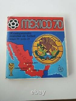 Album Vignettes Panini Mexico 70 Coupe du Monde de Football 1970 COMPLET Pelé