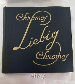 Album chromos Liebig complet, sujets variés, 50 planches de 6 chromos