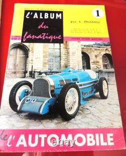 Album du fanatique de l'automobile N°1 a 9 complet! Serge POZZOLI
