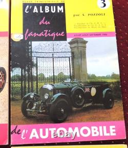 Album du fanatique de l'automobile N°1 a 9 complet! Serge POZZOLI