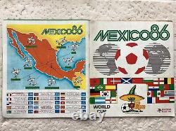 Album football Mexico 86 panini Complet