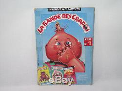 Album n°1 LES CRADOS complet 100% LA BANDE DES CRADOS 1989 série 1