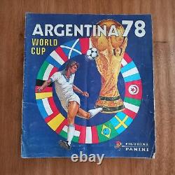 Album panini Complet Argentina 78 FIFA World Cup. Lire le descriptif