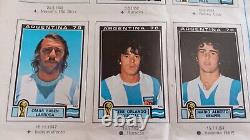 Album panini Complet Argentina 78 FIFA World Cup. Lire le descriptif