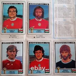 Album panini Complet Argentina 78 FIFA World Cup. Lire le descriptif