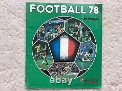 Album panini football france 78 complet