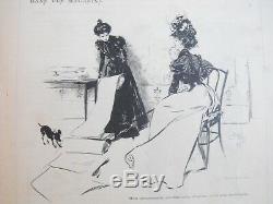 Alphonse Mucha originale La femme au coq Cocorico du n° 1 de 1898 complète