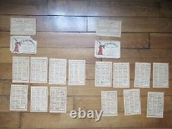 Ancien Divination Le Grand Sorcier Des Villes Et Campagnes Complet Cartes Jeu