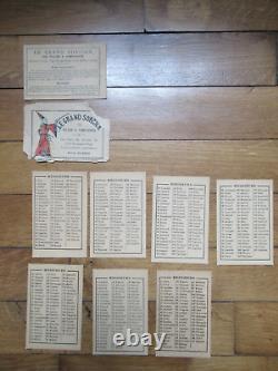 Ancien Divination Le Grand Sorcier Des Villes Et Campagnes Complet Cartes Jeu