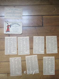 Ancien Divination Le Grand Sorcier Des Villes Et Campagnes Complet Cartes Jeu
