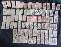 Ancien Tarot Des Fleurs Fossorier Amar 1902 Divinatoire Complet 78/78 Cartes Jeu