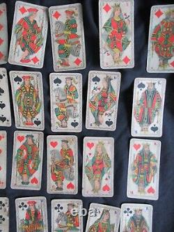 Ancien Tarot Des Fleurs Fossorier Amar 1902 Divinatoire Complet 78/78 Cartes Jeu