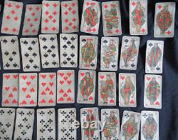 Ancien Tarot Des Fleurs Fossorier Amar 1902 Divinatoire Complet 78/78 Cartes Jeu