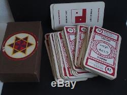 Ancien jeu de cartes TAROT DE KERSAINT 78 CARTES VINTAGE EN BOITE COMPLET