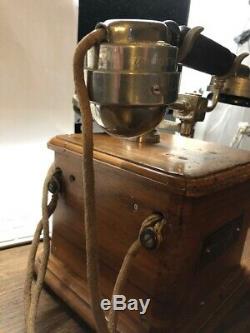 Ancien telephone de l etat modele annee 1910 Complet