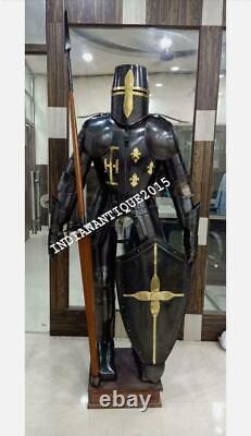 Armure complète du corps Costume de chevalier médiéval du costume de combat