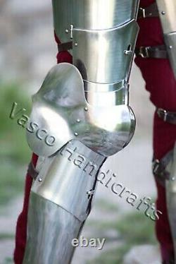 Armure de corps complète jambe armure de combat médiévale jambes LARP