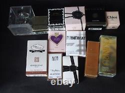 BEAU LOT échantillons de parfum complet