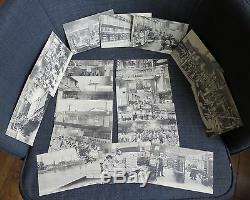 BISCUITS OLIBET PARIS SURESNES rare serie complète de 24 cartes postales