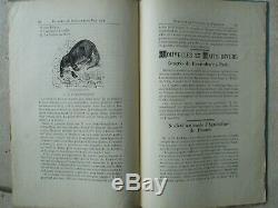 BULLETIN DE PISCICULTURE collection complète n°1/191, 1888/1895, illustrations