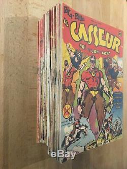Big-Bill le Casseur Chott Collection complète des 94 numéros parus 1947/54