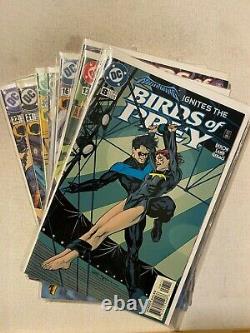 Birds of Prey #1 8 56 75 76 86 96 98 100 127 1ST App Savant Noir Alice complet