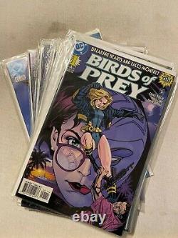 Birds of Prey #1 8 56 75 76 86 96 98 100 127 1ST App Savant Noir Alice complet