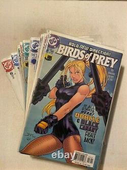 Birds of Prey #1 8 56 75 76 86 96 98 100 127 1ST App Savant Noir Alice complet