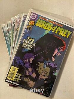 Birds of Prey #1 8 56 75 76 86 96 98 100 127 1ST App Savant Noir Alice complet