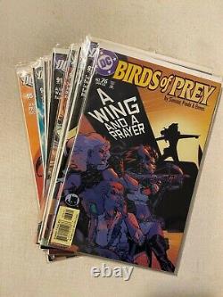 Birds of Prey #1 8 56 75 76 86 96 98 100 127 1ST App Savant Noir Alice complet