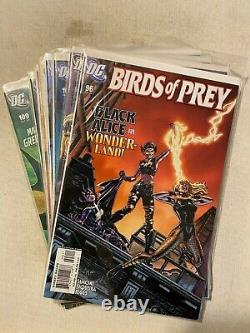 Birds of Prey #1 8 56 75 76 86 96 98 100 127 1ST App Savant Noir Alice complet