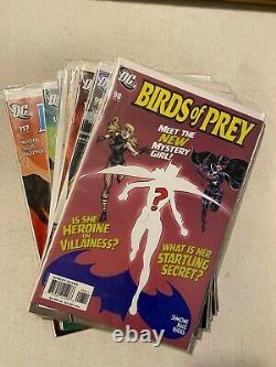 Birds of Prey #1 8 56 75 76 86 96 98 100 127 1ST App Savant Noir Alice complet