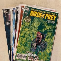 Birds of Prey #1 8 56 75 76 86 96 98 100 127 1ST App Savant Noir Alice complet