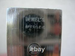 Briquet essence de table Déniel's Art Déco complet possède sa taxe ancien