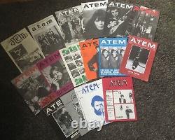 COLLECTION COMPLETE DES 16 REVUES MYTHIQUES ATEM FRANCE 1975.1979 Rare tbé