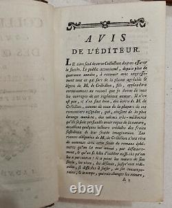 COLLECTION COMPLETE DES OEUVRES DE M DE CREBILLON FILS -1777 14 TOMES en 7 volum