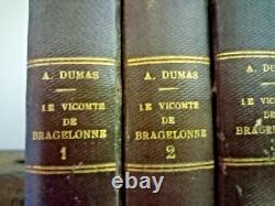 COLLECTION COMPLETE LE VICOMTE DE BRAGELONNE alexandre DUMAS 6 VOLUMES