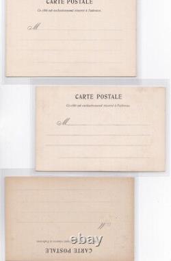 COLLECTION DES CENT série complète de 10 cpa avec la pochette dont Mucha