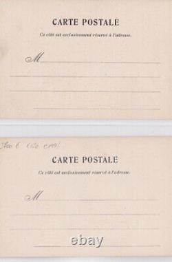 COLLECTION DES CENT série complète de 10 cpa avec la pochette dont Mucha