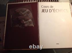 COURS DE JEU D'ECHECS RBA collection complète intégrale lot de 40 livres + DVD