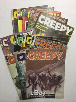 CREEPY Collection complète des 30 numéros TBE