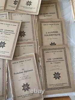Cahiers du Centenaire de l'Algérie Collection complète + doubles 29 cahiers