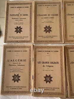 Cahiers du Centenaire de l'Algérie Collection complète + doubles 29 cahiers