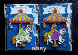 Carrousel De Lancelot Complete Set Disneyland Paris Of 12 Pins Le 700