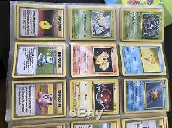 Carte Pokémon Set De Base Complet Co-Unco-Rare TBE VF 50 Ed 1